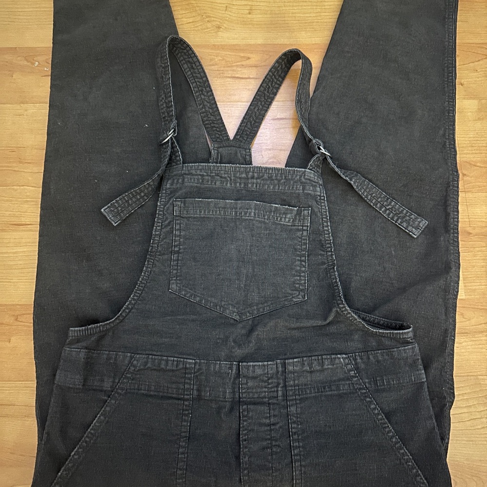 Aerie Black Overalls